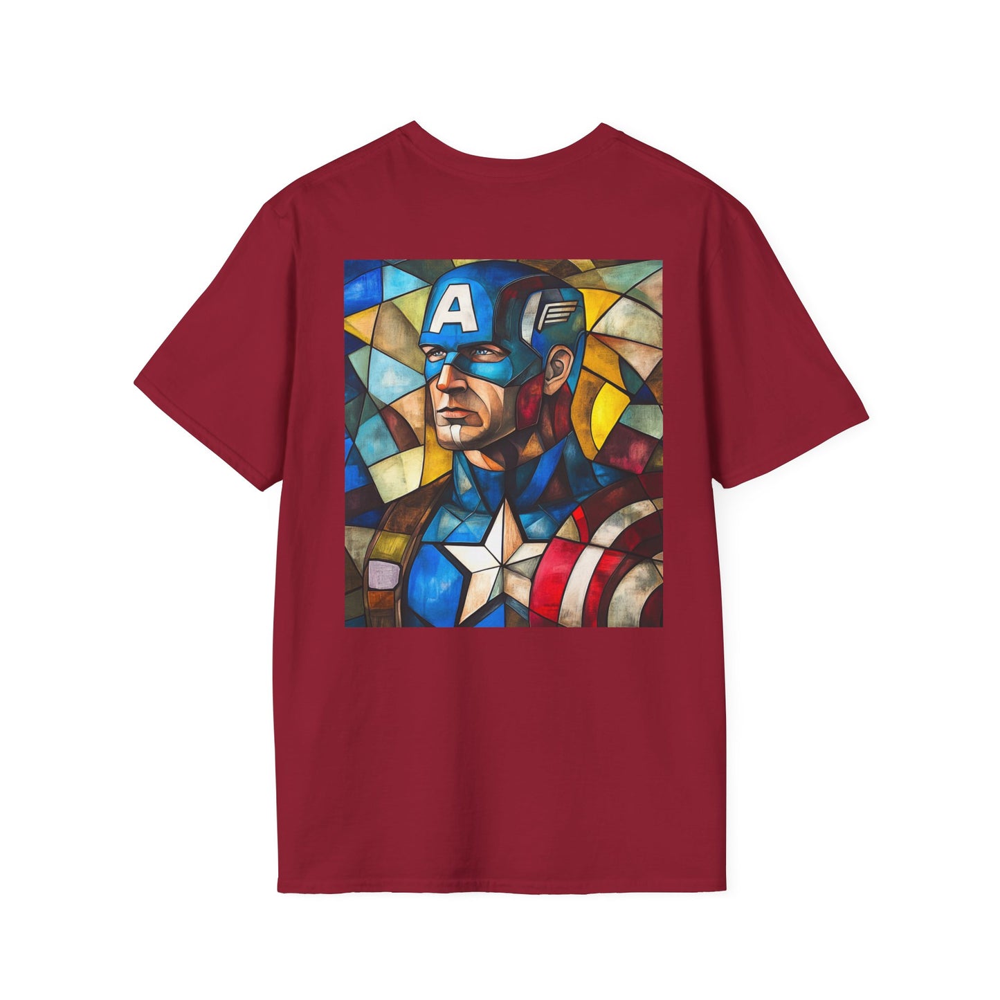 Captain picassoV2 Graphic T-Shirt – Fun Gift for Superhero Fans, Unisex Fashion Tee, Streetwear, Birthday Present, Comic Book Enthusiast