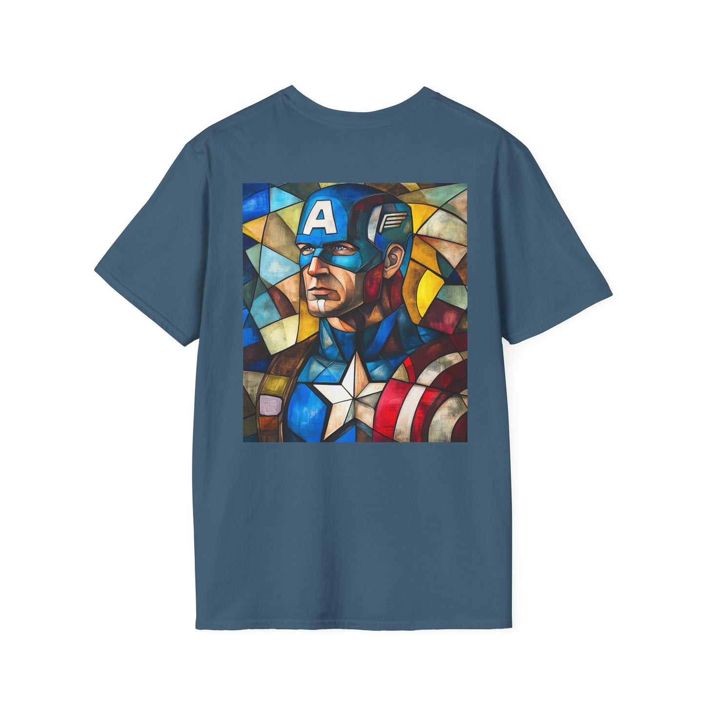 Captain picassoV2 Graphic T-Shirt – Fun Gift for Superhero Fans, Unisex Fashion Tee, Streetwear, Birthday Present, Comic Book Enthusiast