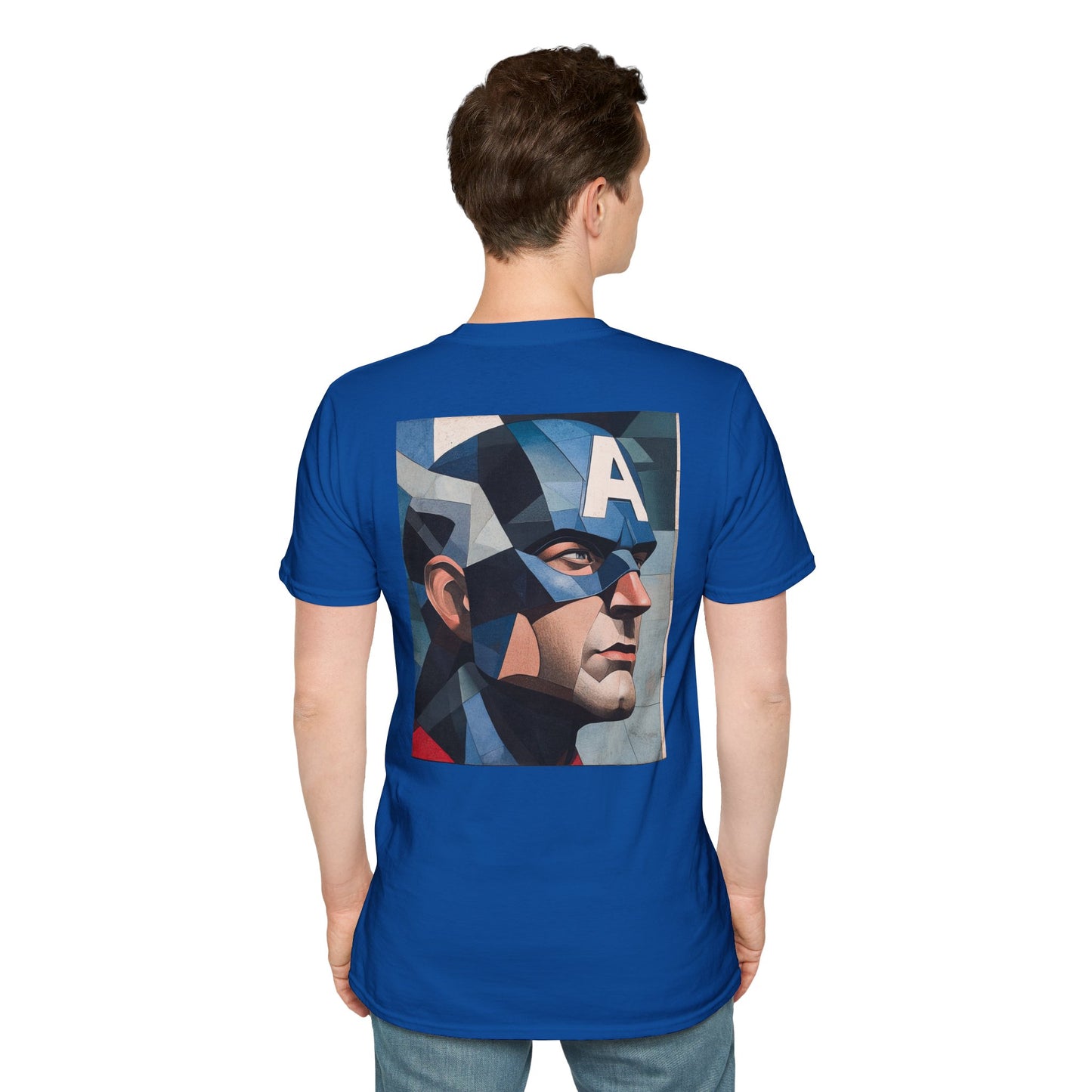 Captain picassoV1 Graphic T-Shirt – Fun Gift for Superhero Fans, Unisex Fashion Tee, Streetwear, Birthday Present, Comic Book Enthusiast