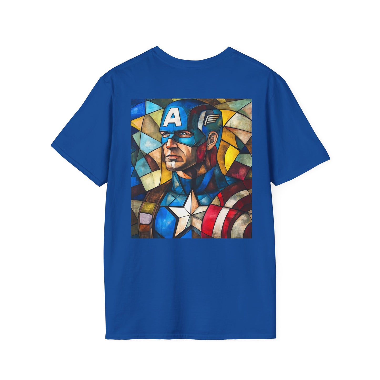 Captain picassoV2 Graphic T-Shirt – Fun Gift for Superhero Fans, Unisex Fashion Tee, Streetwear, Birthday Present, Comic Book Enthusiast