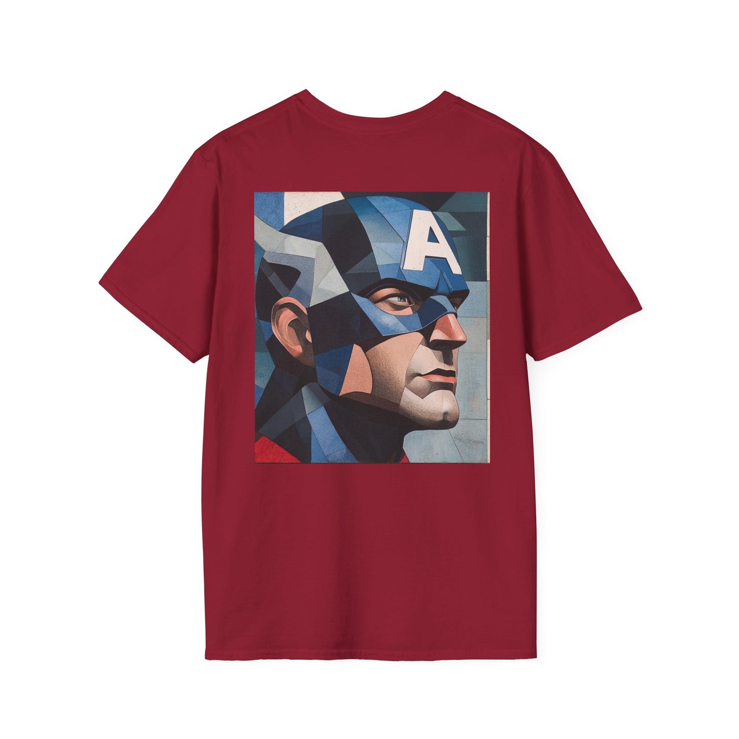 Captain picassoV1 Graphic T-Shirt – Fun Gift for Superhero Fans, Unisex Fashion Tee, Streetwear, Birthday Present, Comic Book Enthusiast
