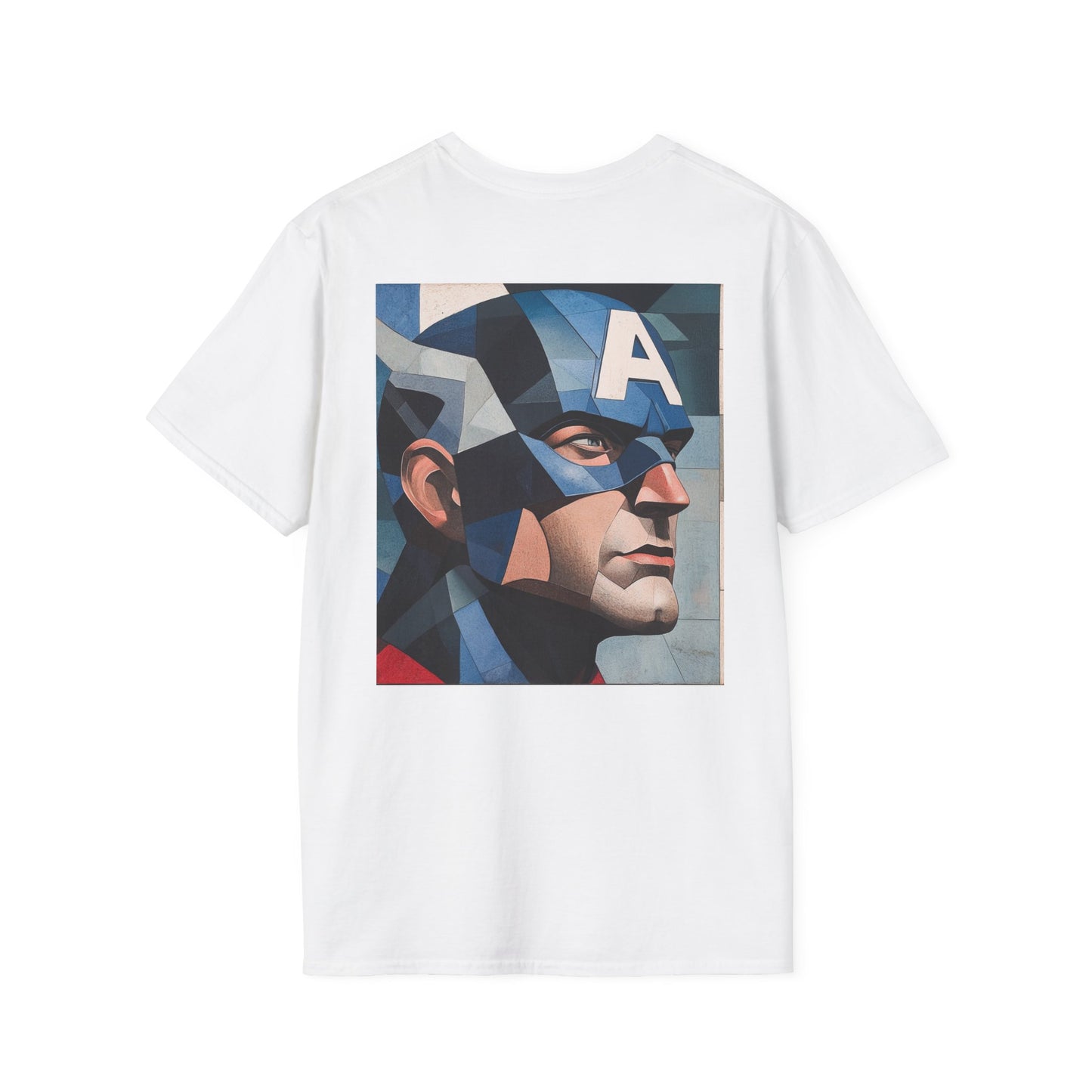 Captain picassoV1 Graphic T-Shirt – Fun Gift for Superhero Fans, Unisex Fashion Tee, Streetwear, Birthday Present, Comic Book Enthusiast