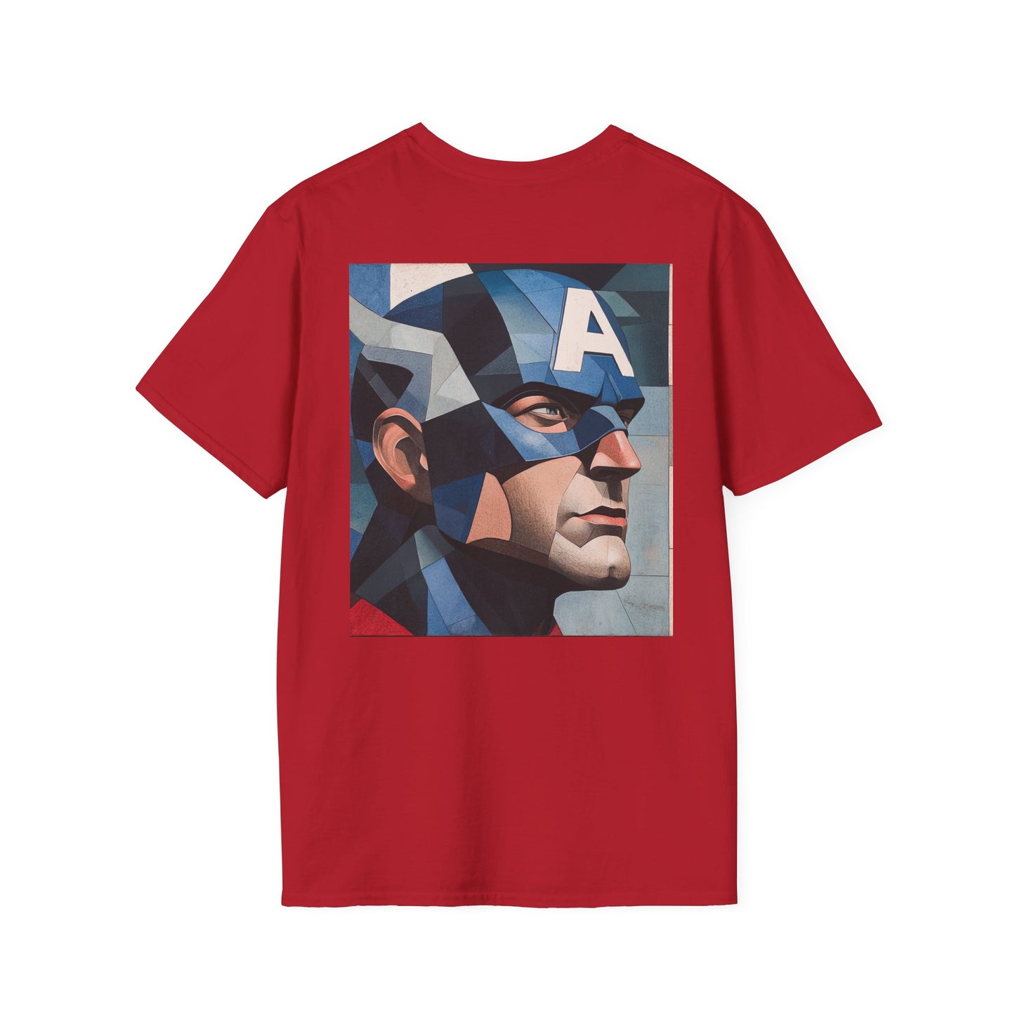 Captain picassoV1 Graphic T-Shirt – Fun Gift for Superhero Fans, Unisex Fashion Tee, Streetwear, Birthday Present, Comic Book Enthusiast