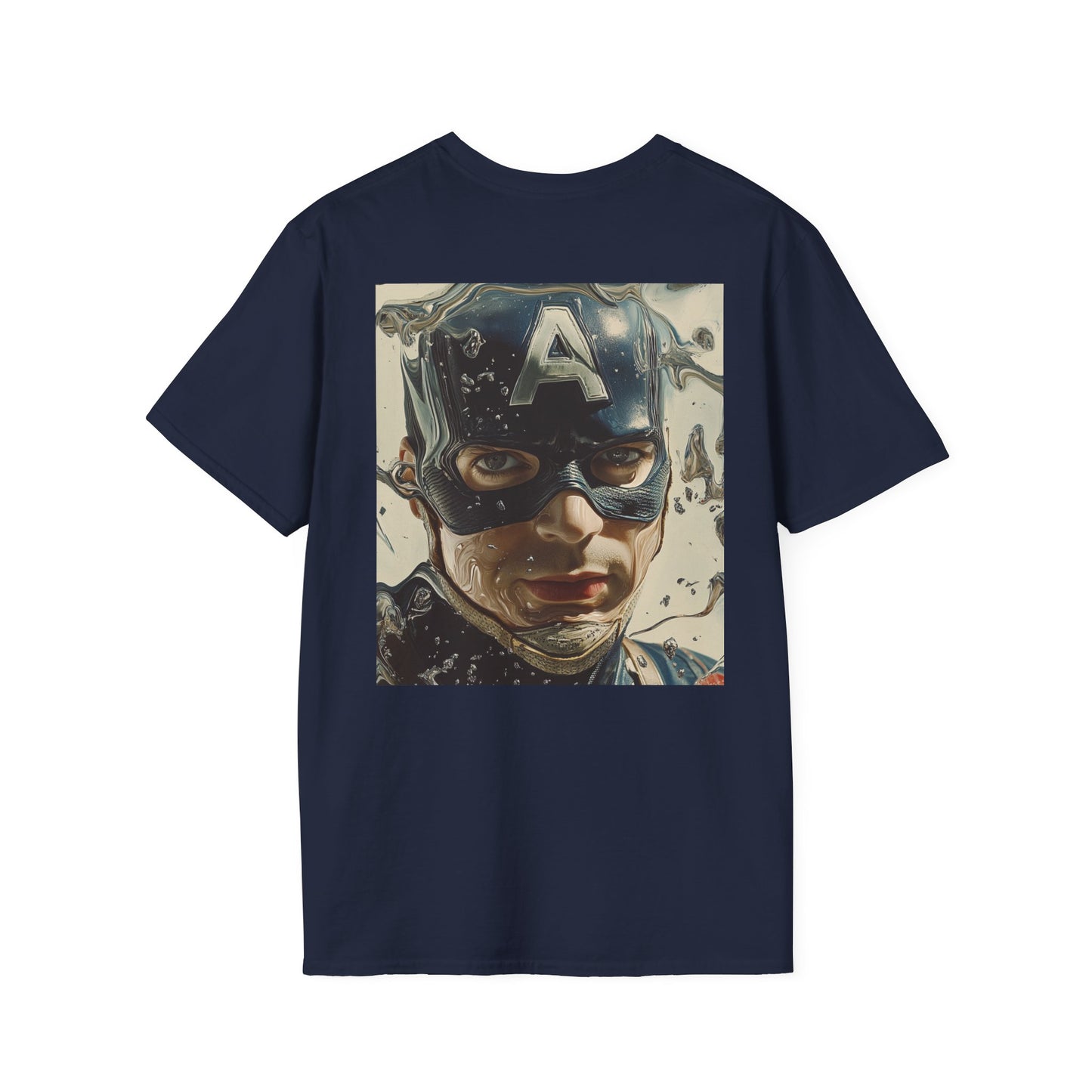 Copy of  Captain daliV4 Graphic T-Shirt – Fun Gift for Superhero Fans, Unisex Fashion Tee, Streetwear, Birthday Present, Comic Book Enthusiast
