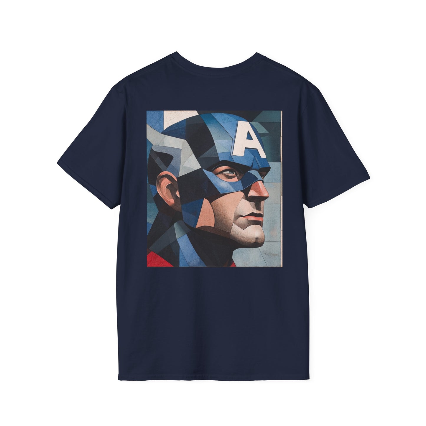 Captain picassoV1 Graphic T-Shirt – Fun Gift for Superhero Fans, Unisex Fashion Tee, Streetwear, Birthday Present, Comic Book Enthusiast