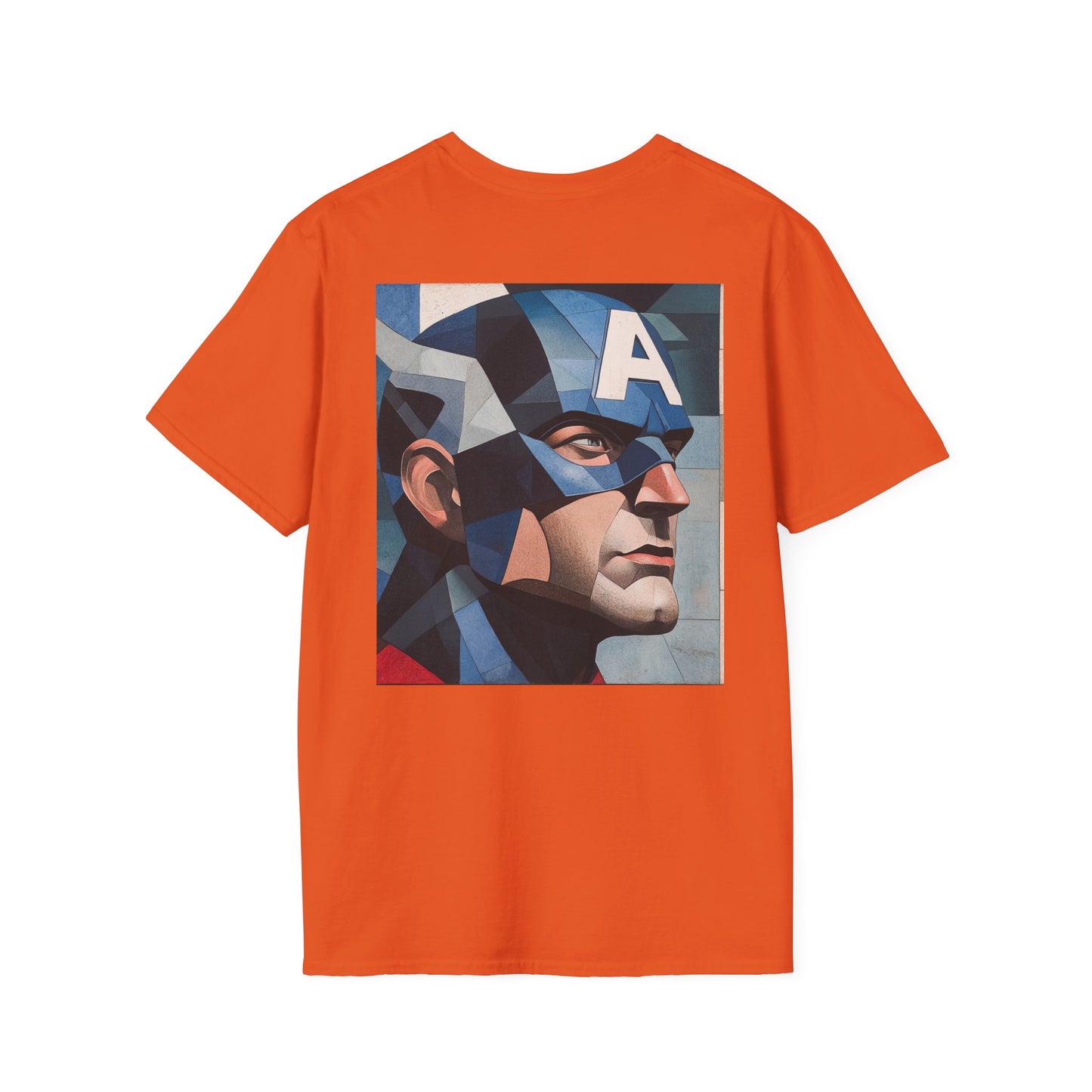 Captain picassoV1 Graphic T-Shirt – Fun Gift for Superhero Fans, Unisex Fashion Tee, Streetwear, Birthday Present, Comic Book Enthusiast