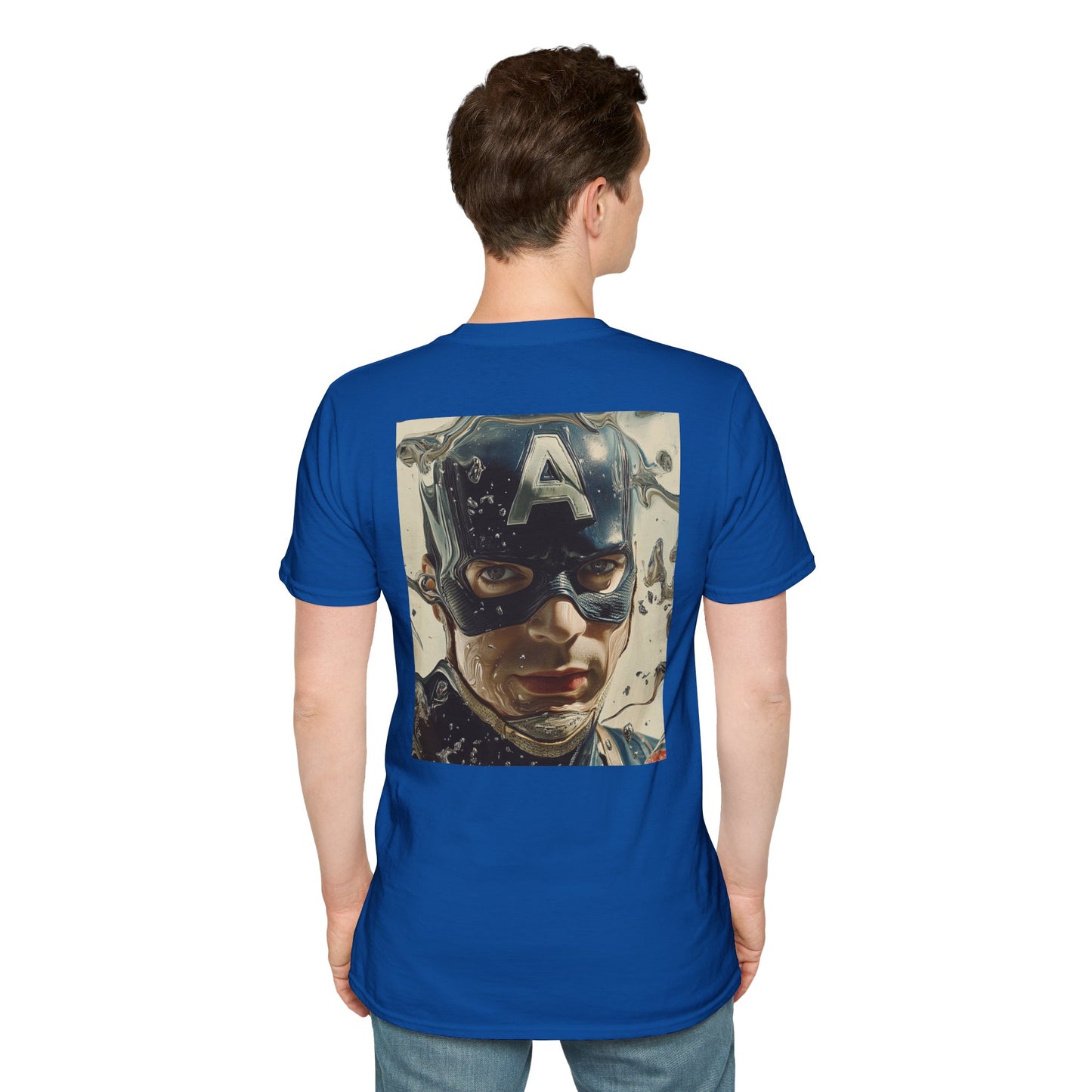 Copy of  Captain daliV4 Graphic T-Shirt – Fun Gift for Superhero Fans, Unisex Fashion Tee, Streetwear, Birthday Present, Comic Book Enthusiast