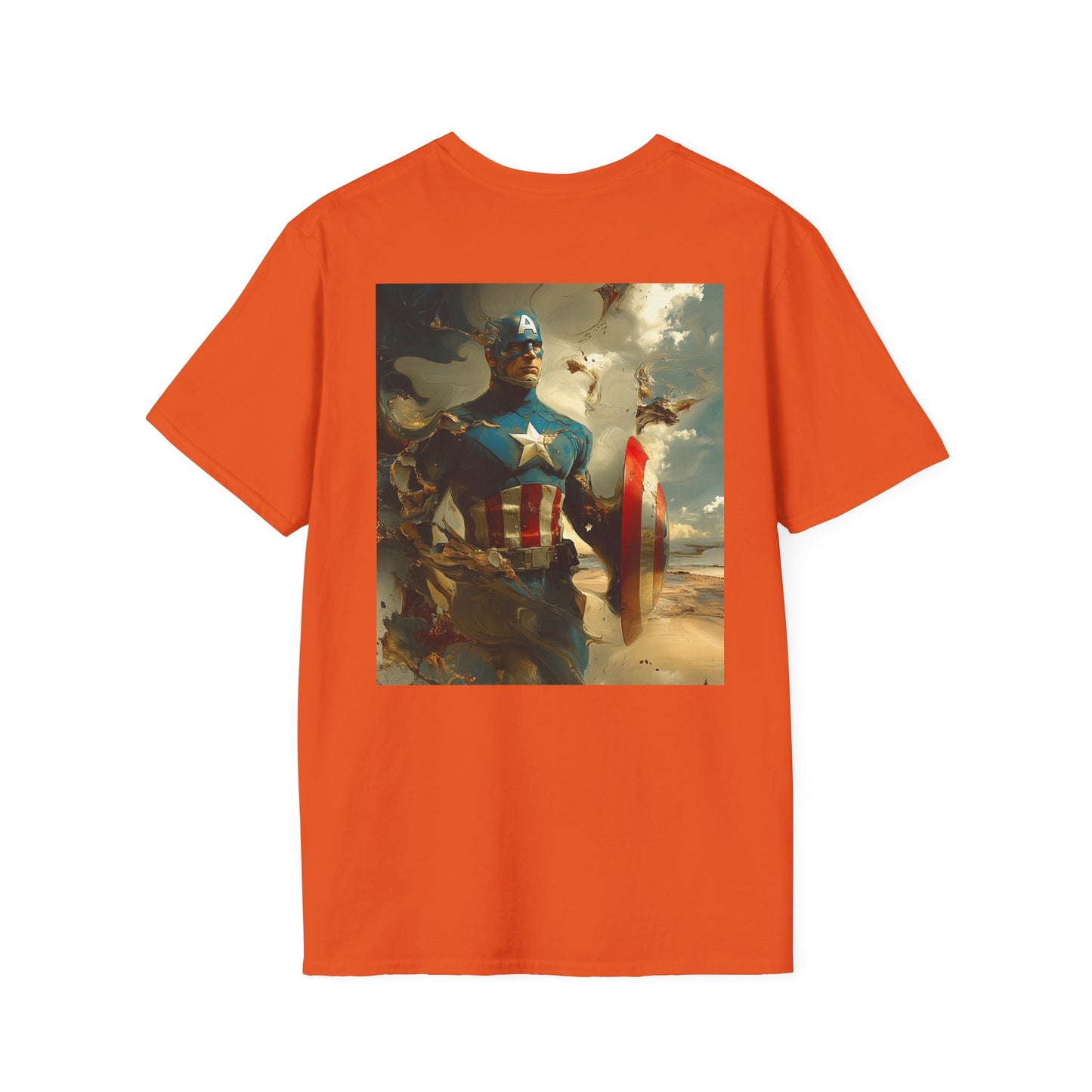 Captain daliV2 Graphic T-Shirt – Fun Gift for Superhero Fans, Unisex Fashion Tee, Streetwear, Birthday Present, Comic Book Enthusiast