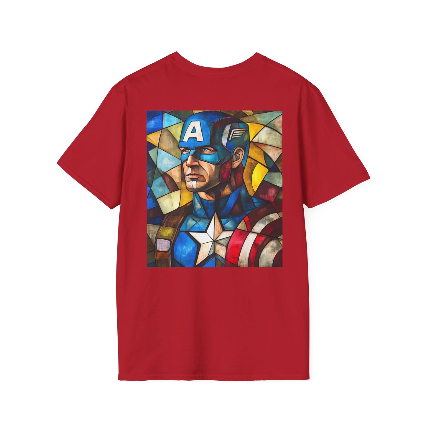 Captain picassoV2 Graphic T-Shirt – Fun Gift for Superhero Fans, Unisex Fashion Tee, Streetwear, Birthday Present, Comic Book Enthusiast