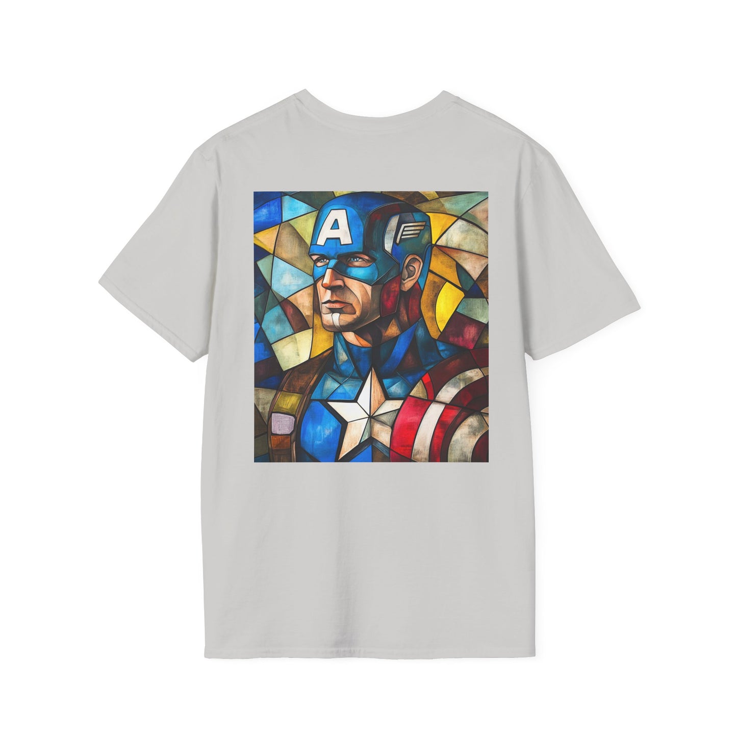 Captain picassoV2 Graphic T-Shirt – Fun Gift for Superhero Fans, Unisex Fashion Tee, Streetwear, Birthday Present, Comic Book Enthusiast