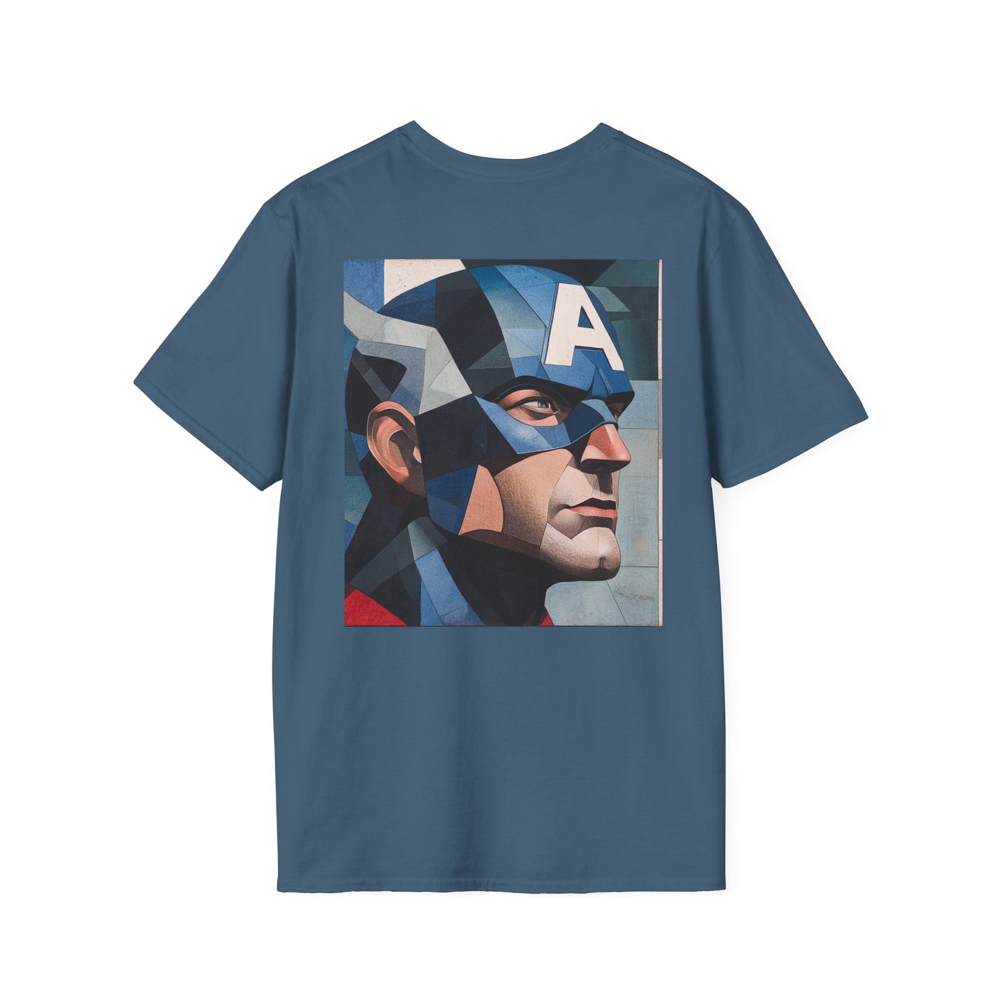 Captain picassoV1 Graphic T-Shirt – Fun Gift for Superhero Fans, Unisex Fashion Tee, Streetwear, Birthday Present, Comic Book Enthusiast