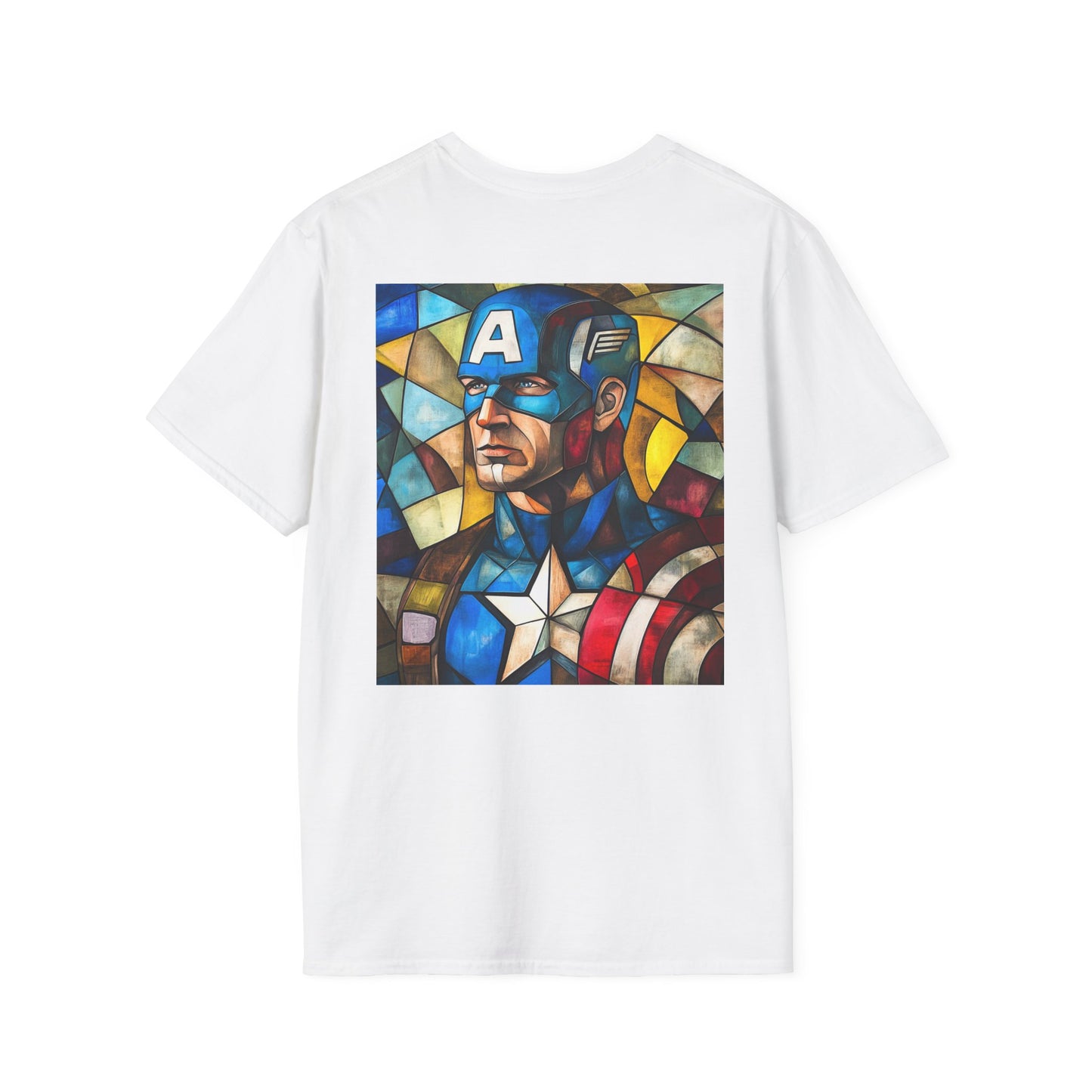 Captain picassoV2 Graphic T-Shirt – Fun Gift for Superhero Fans, Unisex Fashion Tee, Streetwear, Birthday Present, Comic Book Enthusiast