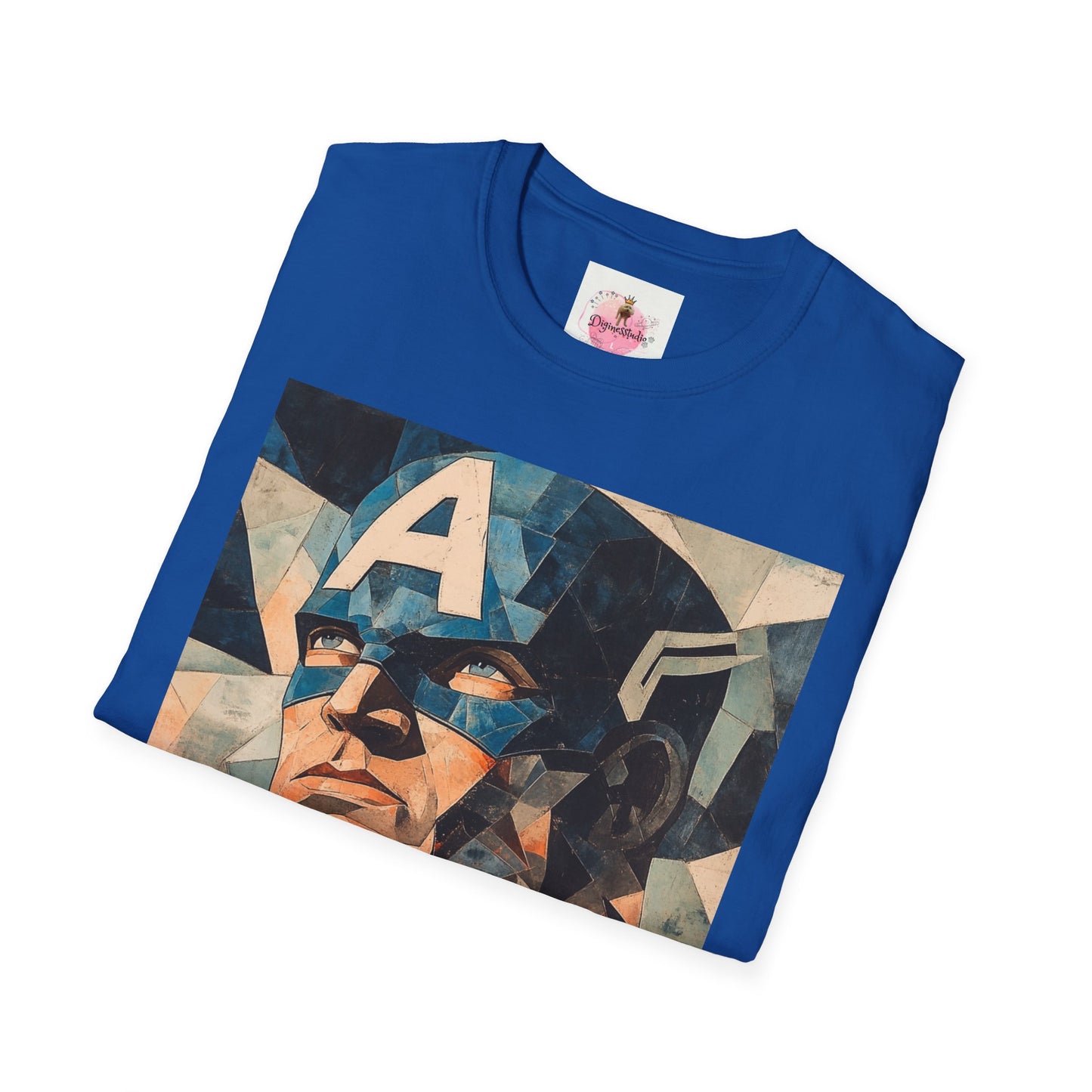 Captain picassoV4 Graphic T-Shirt – Fun Gift for Superhero Fans, Unisex Fashion Tee, Streetwear, Birthday Present, Comic Book Enthusiast