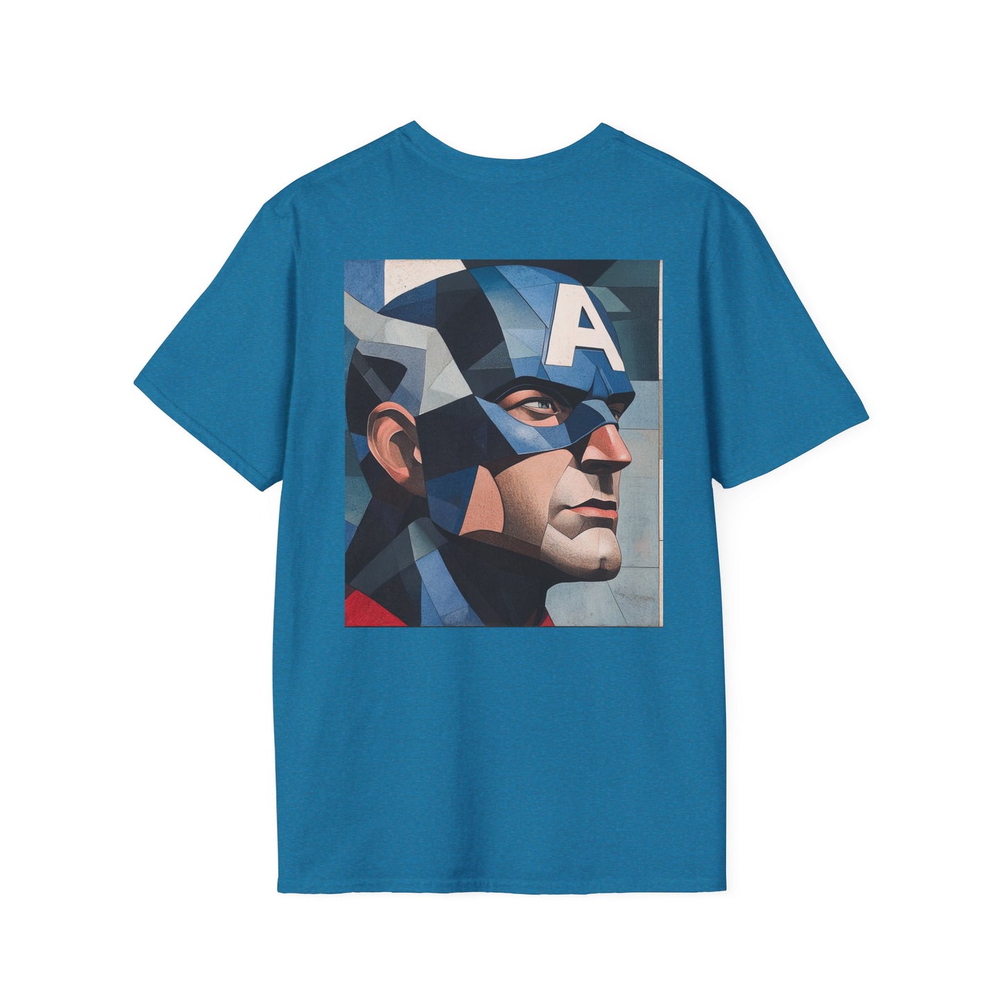 Captain picassoV1 Graphic T-Shirt – Fun Gift for Superhero Fans, Unisex Fashion Tee, Streetwear, Birthday Present, Comic Book Enthusiast