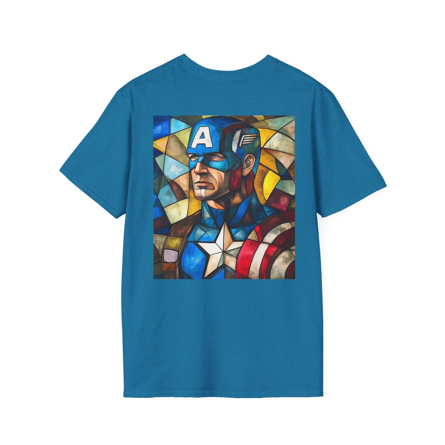 Captain picassoV2 Graphic T-Shirt – Fun Gift for Superhero Fans, Unisex Fashion Tee, Streetwear, Birthday Present, Comic Book Enthusiast