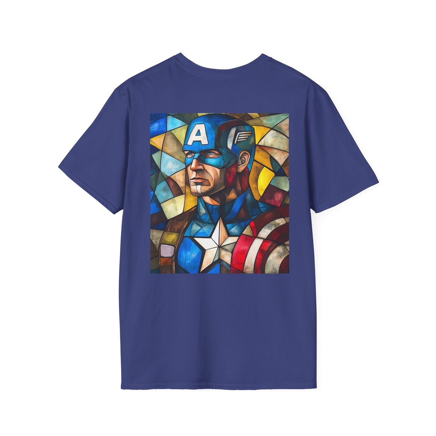 Captain picassoV2 Graphic T-Shirt – Fun Gift for Superhero Fans, Unisex Fashion Tee, Streetwear, Birthday Present, Comic Book Enthusiast